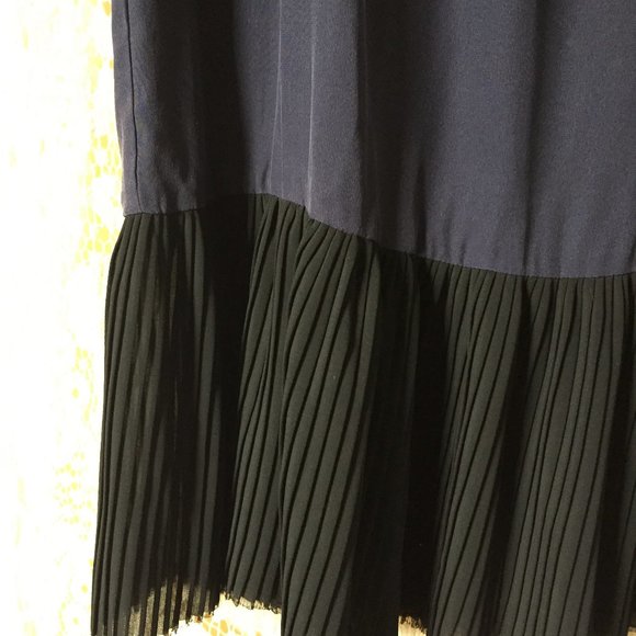 Indigo Silk Dress - Picture 16 of 16